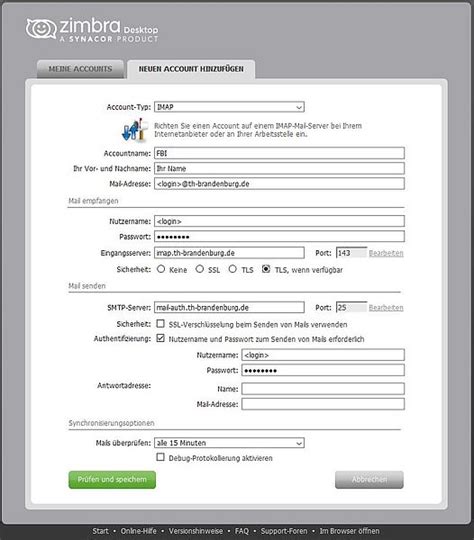 zimbra th brandenburg|E.